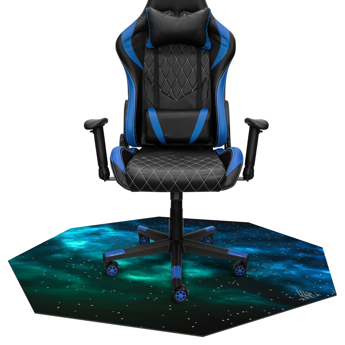 Green Galaxy Chair Mat